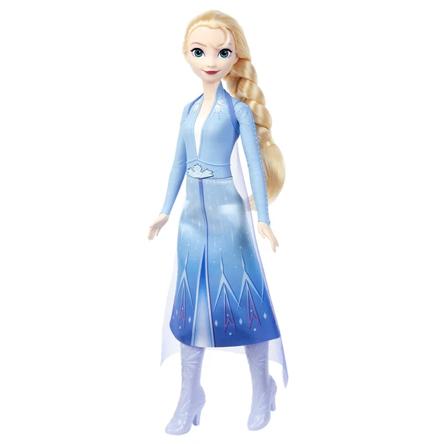 MATTEL DISNEY FROZEN Elsa Singing Fashion Doll, Singing Adventure in ...