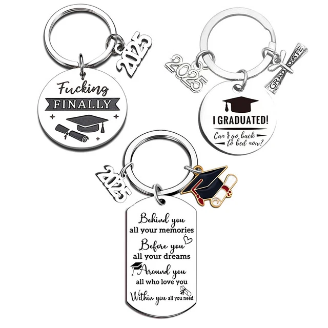 CLASS OF 2025 Graduation Keychain Inspired Gifts For University College ...