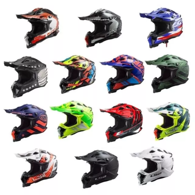 2024 LS2 Subverter EVO MX Motocross Offroad Helmet - Pick Size & Color