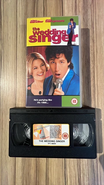 THE WEDDING SINGER (VHS 1999) Adam Sandler, Drew Barrymore £1.75 ...