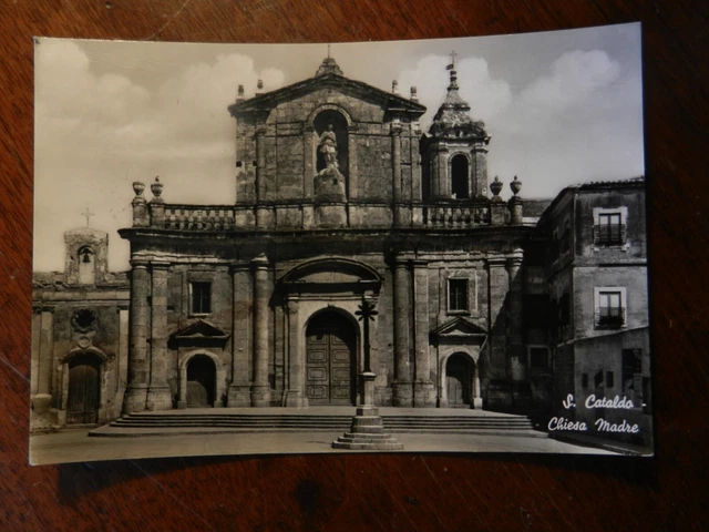 20126) Provincia Caltanisetta S. Cataldo Chiesa Madre Non Comune
