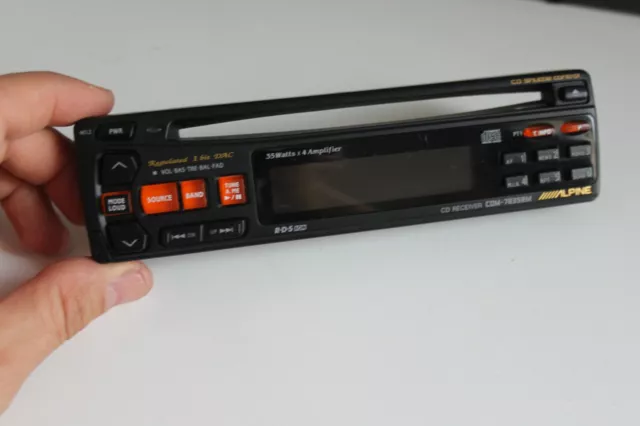 Ricambio autoradio, solo frontalino per ALPINE CDM-7835RM usato funzionante