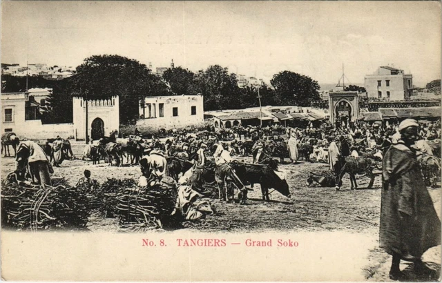 CPA AK MAROC TANGIERs Grand Soko (38935)