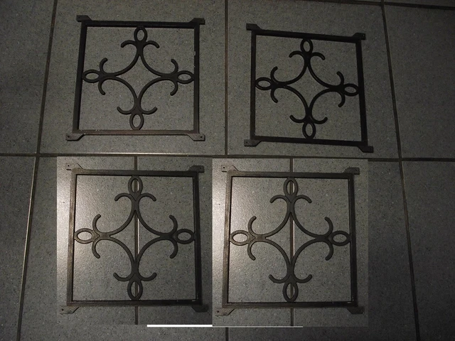 GRILLE BARREAU DE protection FENETRE EXTERIEURE en FER balcon defenseur