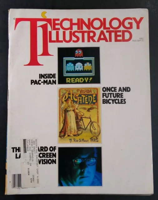 Pac-Man Technology Illustrated Mag 1982 Rare Tesla LPs Vinyl Rare PC Porsche 944