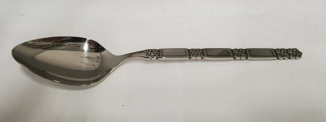 Set of 2 Oneida Madrid-No Black (Stainless) Tablespoons/Serving Spoons