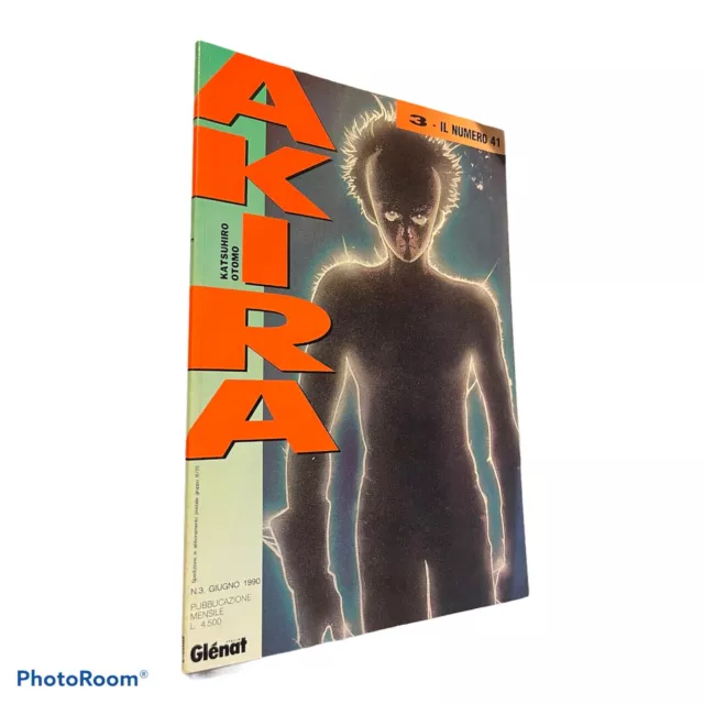 Akira Glénat 1° edizione del 1990  n°3 "Il numero 41" di Katsuhiro Otomo