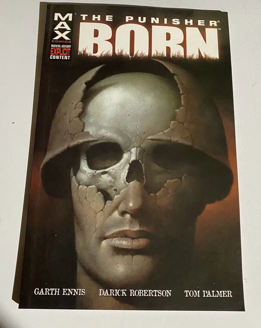 MARVEL COMICS - MARVEL MAX THE PUNISHER BORN Collected TPB Punisher Vietnam War