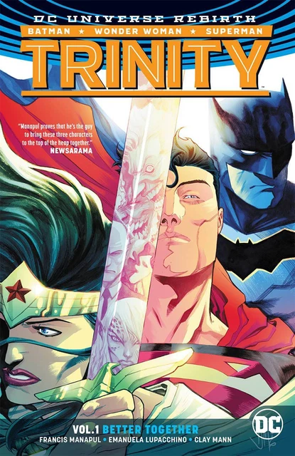 Trinity Rebirth Vol 1 Better Together Softcover TPB Graphic Novel