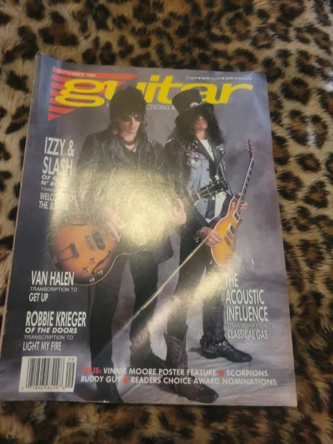 Guitar Magazine September 1988 Guns and Roses