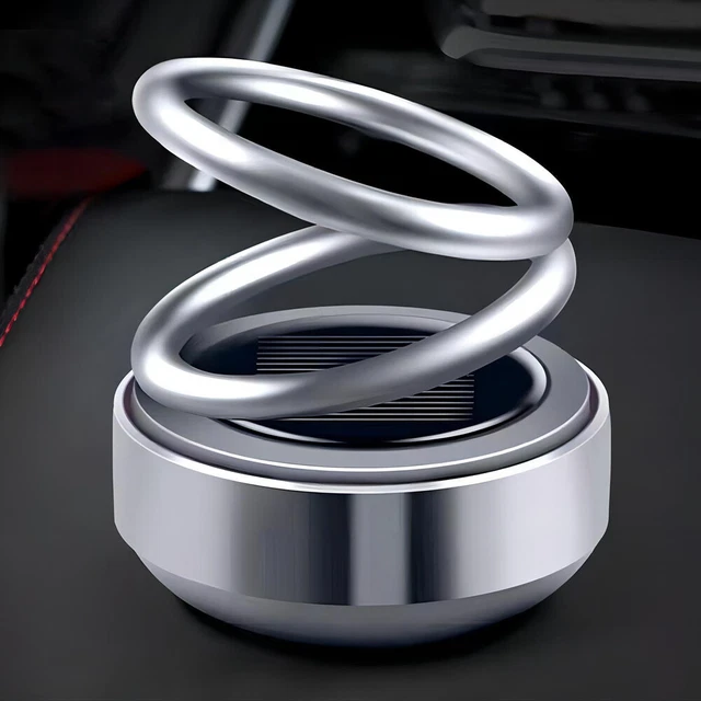 Deodorante Aria Solare Auto Auto 360 Rotazione Doppio Anello Decorazione Interni