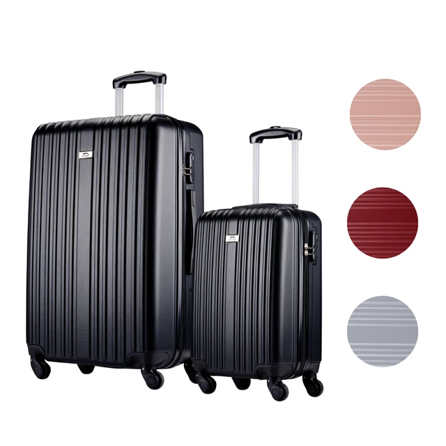 Lot De 6 Bagages Vintage En Bois - 4 Valises + 2 Sacs De Rangement Avec Clés - Marque Antler, Occasion En Excellent état