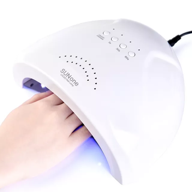 48w UV LED Nail Lamp for Nails Nail Light for Nail Gel Polish UV Dryer 3 Timers