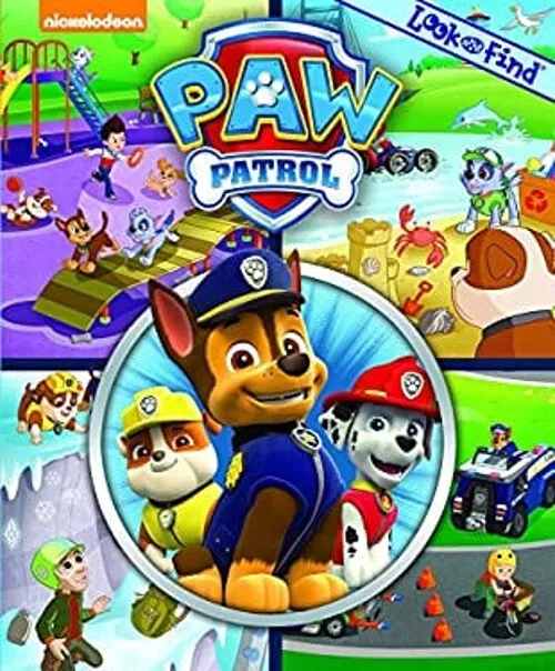 Nickelodeon Paw Patrol: Look Et Trouvez Couverture Rigide Pi Kids