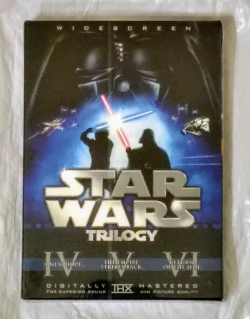 ✅Star Wars Original Theatrical Unaltered Trilogy DVD BLUE BOX SET 6 DISCS NEW!✅