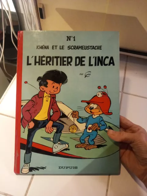 Khéna Et Le Scrameustache N° 1  L'heritier De L'inca  1973