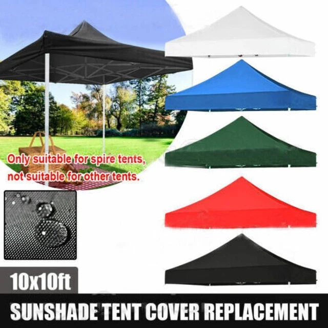 Ersatzdach Pavillon 3x3m wasserdicht Gartenpavillon Farbauswahl Partyzelt