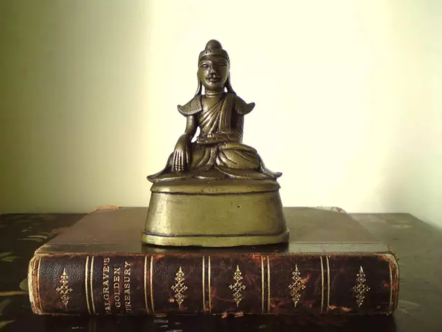 Antique 19th-20th century Burmese Mandalay style Bronze Buddha