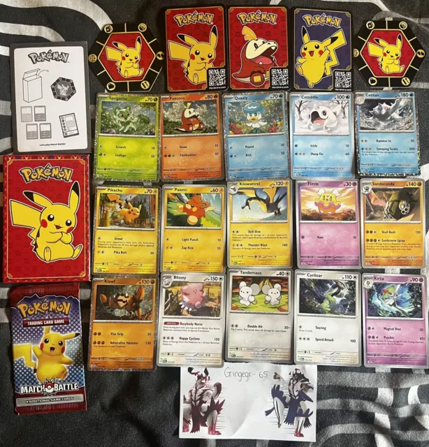 PIKACHU SPECIAL McDonald’s Pokémon Cards 2023 Complete Set 15/15 Plus Extras £19.99 PicClick UK