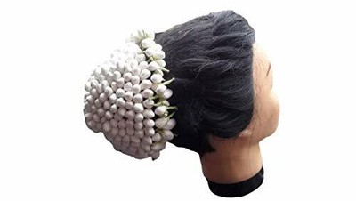JURA Guirlande Artificielle Fleur Jura Gajra Chignon Femme Accessoires Pour... 