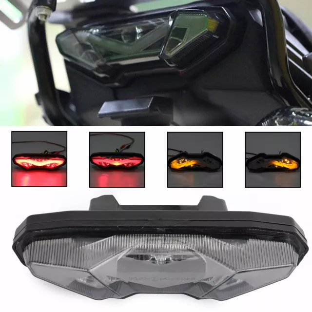 Motorcycle Integrated Blinker Taillight For YAMAHA FJ09 MT-09 Tracer 15-18 SMOKE