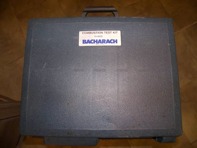Bacharach Combustion Test Kit 10-0522 Used in Very Good Condition