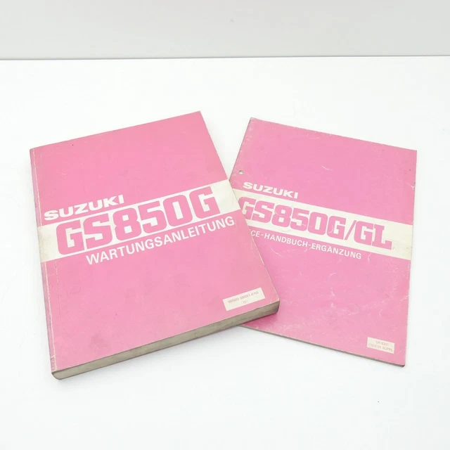 Manuel D'utilisation Suzuki GS850G 1981 – Original – Occasion