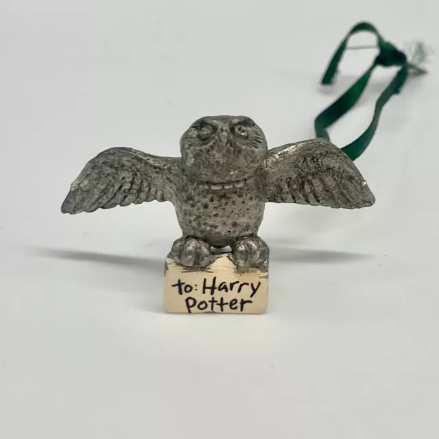 Vintage Harry Potter Hallmark Keepsake Christmas Ornament Hedwig the Owl 2000