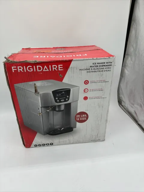 Frigidaire Countertop Crunchy Chewable Nugget Ice Maker, 44Lbs EFIC235-AMZ