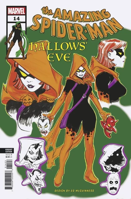 Amazing Spider-Man #14 Mcguinness Design Variant | Marvel 2022