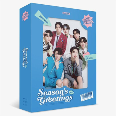 ENHYPEN 2023 SEASON’S GREETINGS/D.Code+Calendar+Diary+Book+Card+Poster