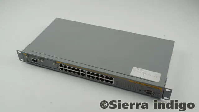 ATI Allied Telesyn AT-8524M 24-Port Switch with AT-A46 Module