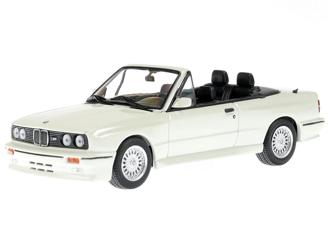 Miniature Voiture BMW 328 Cabriolet Blanc - Polistil 1686, échelle 1/16, Collection Vintage