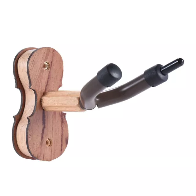 Supporto a muro legno stand staffa appendi violino con gancio porta archetto