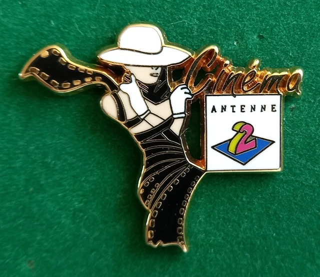 Pin's Antenne 2 Comité D'Entreprise - Decat Paris - Vintage Années 80/90 Média