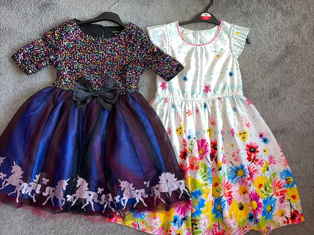 Girl’s clothes bundle party designer dresses age 8 9 10 years 2