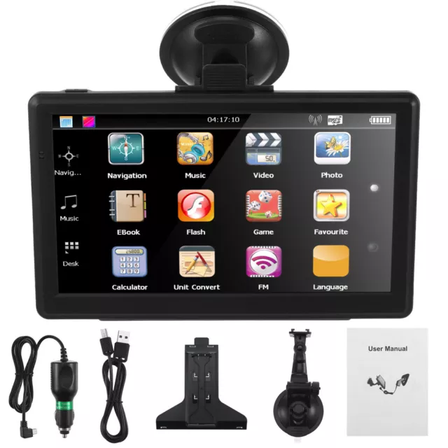 Auto Navigation System Car Touchscreen Drive Screen Car Entertainment System 7
