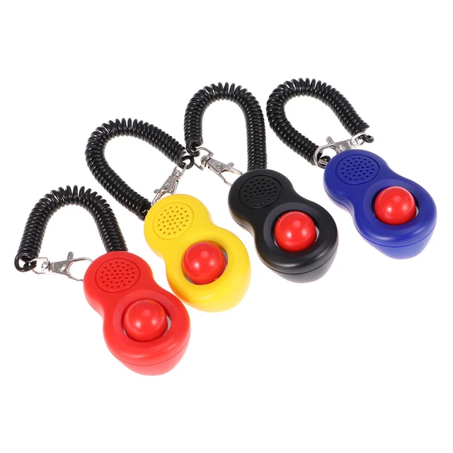4 pz clicker per cani con bracciale strumento per animali domestici addestratore per cani