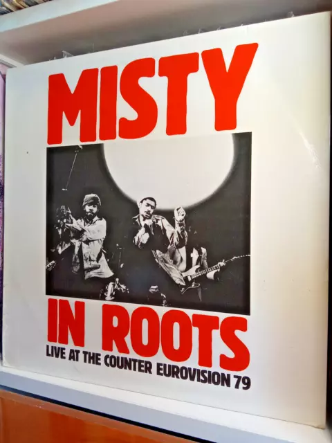 MISTY IN ROOTS - LIVE AT THE COUNTER EUROVISION 79 1st UK Press 1979 VINYL LP