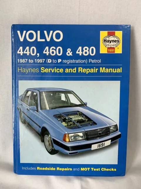 Volvo 440, 460 e 480 (benzina) manuale officina Haynes 1987-1997