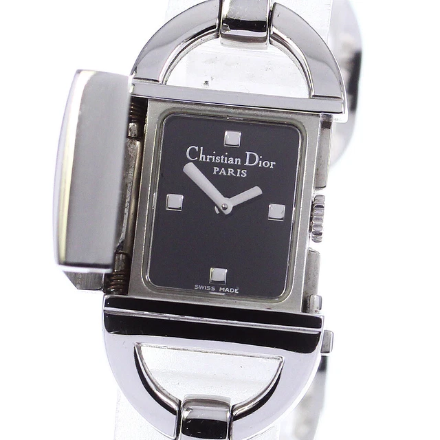 Christian Dior Pandiola D78-100 black Dial Quartz Ladies Watch_744724