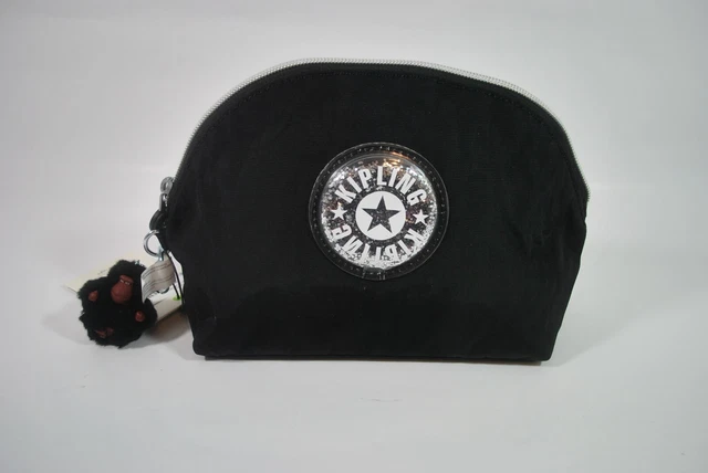 New With Tag KIPLING ZADOK Pouch Cosmetic Case KI1292 0HC - Black GPL