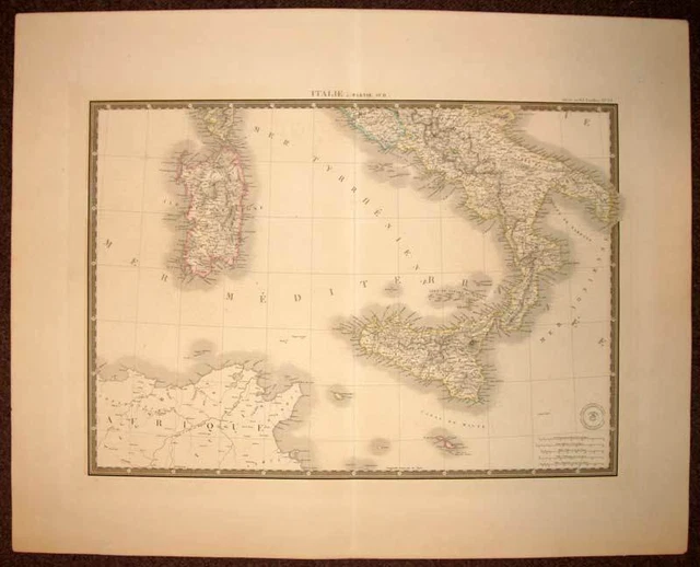 Carte touristique Italie, Carte touristique de l'Italie