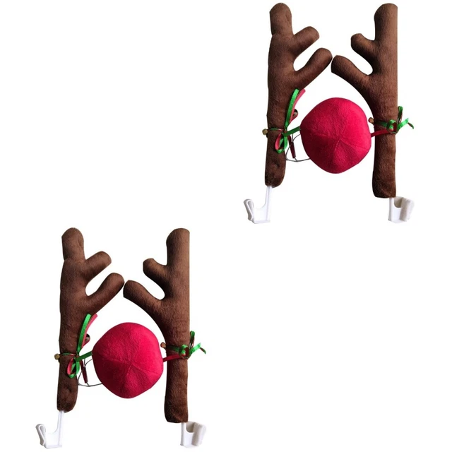 Set 2 Rudolf Autobausatz Rentier Weihnachten Autodekorationen
