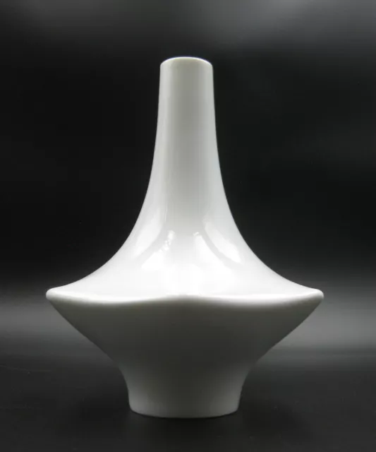 kleine Fürstenberg Vase Porzellan weiß sternförmig gemarkt Vintage Höhe:12cm