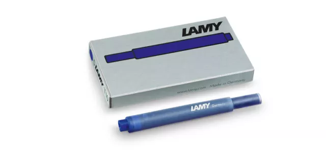 Lamy T10 Großraum-Tintenpatronen verschiedene Farben f. Lamy Füllhalter 5Stk