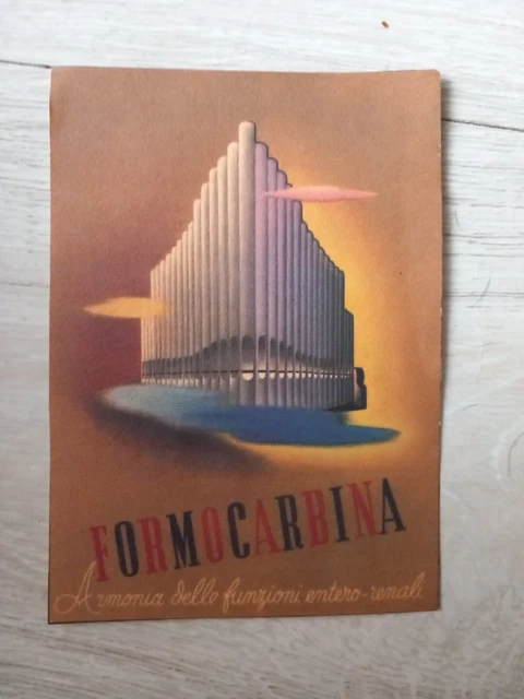 Cartoncino Pubblicitario  Formocarina