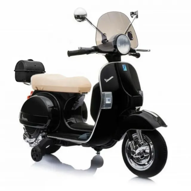 Scooter électrique Vespa officiel - Piaggio avec batterie 12V pour