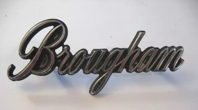 Mopar 3810287 Dodge Royal Monaco Brougham 4-1/4" Emblem 1970'S