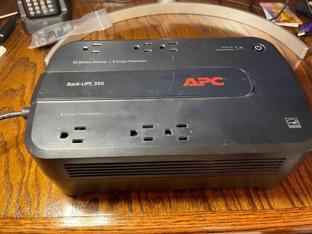 APC UPS: 350VA  120V BE350G - Tested working, without battery